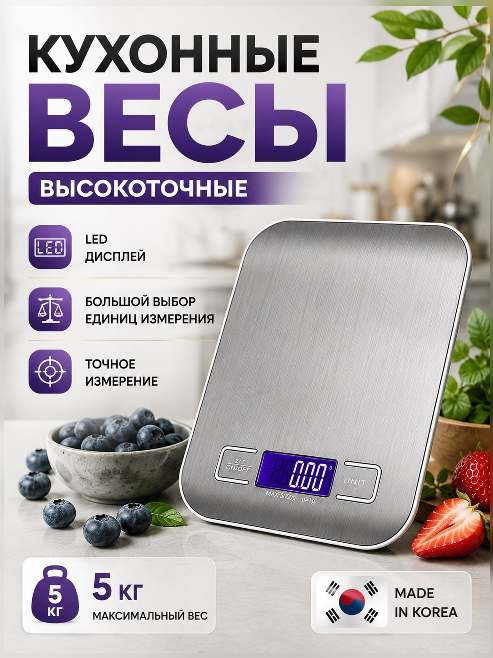 Карточка: кухонные весы